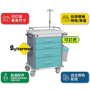 派藥車急救車醫用推車